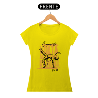 Nome do produto Camiseta Feminina Capoeirista