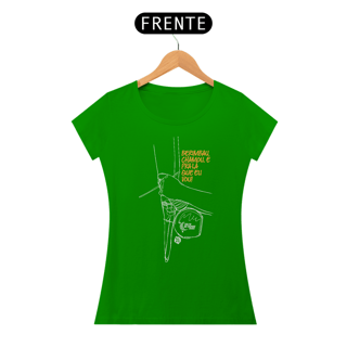 Nome do produto Camisa Feminina Berimbau Chamou