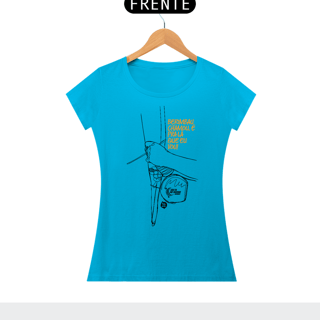 Nome do produto Camisa Feminina Berimbau Chamou