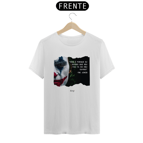 Camiseta Frase The Joker