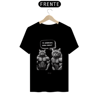 Nome do produto Camiseta Gatos Marombas