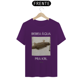 Nome do produto Camiseta Bebeu Água Pra Krl