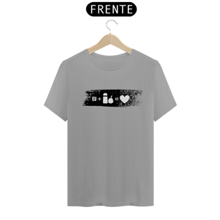 Nome do produto Camiseta EU + MATE - EFEITO PINCEL