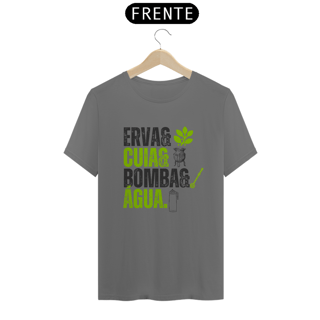 Nome do produto Camiseta Estonada ERVA & CUIA & BOMBA & ÁGUA