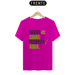Nome do produto Camiseta ERVA & CUIA & BOMBA & ÁGUA 1