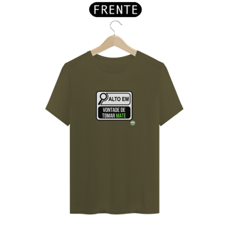 Nome do produto Camiseta ALTO EM VONTADE DE TOMAR MATE (Tecido Prime)