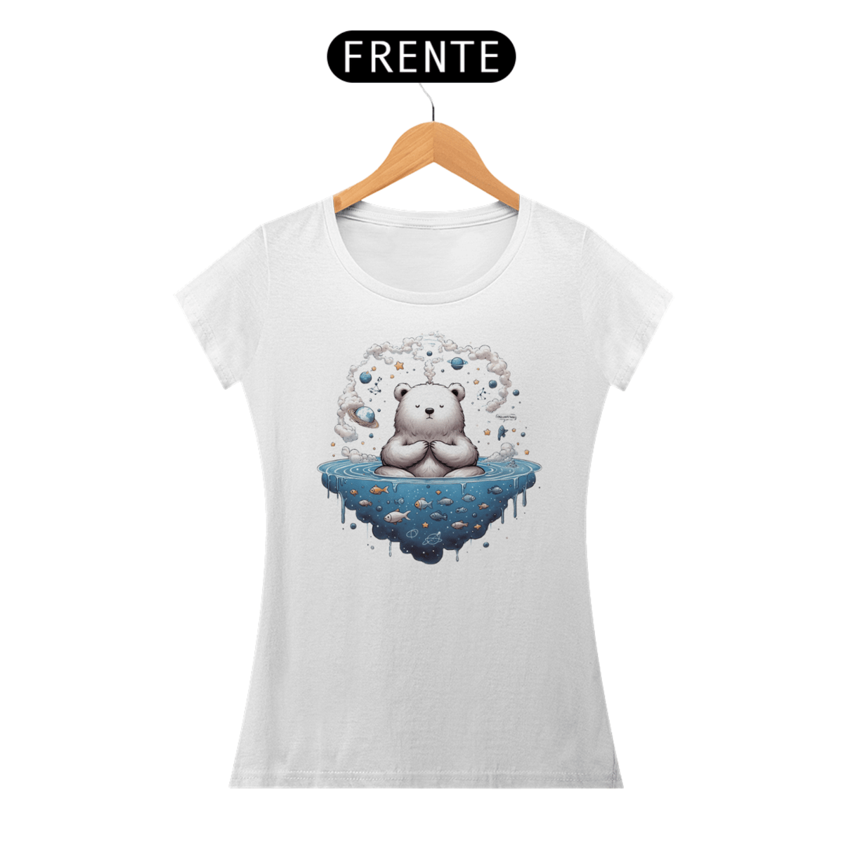 Nome do produto: Baby Long Urso Meditando