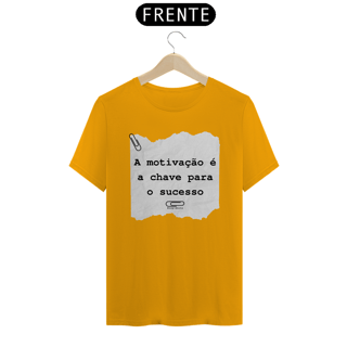 Nome do produto Camiseta Motivação Sucesso