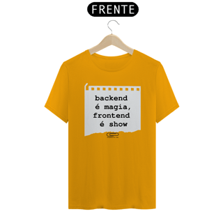 Nome do produto Camiseta Backend é Magia