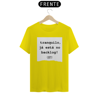 Nome do produto Camiseta Está no Backlog