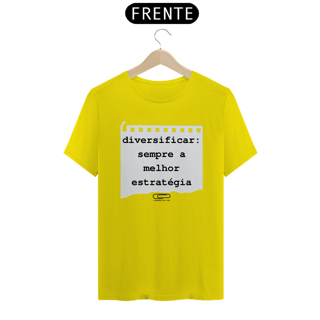 Nome do produto Camiseta Diversificar sempre