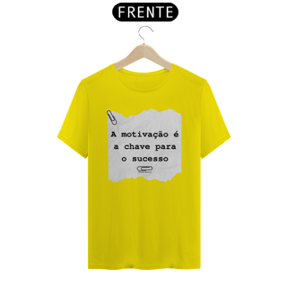 Nome do produto Camiseta Motivação Sucesso