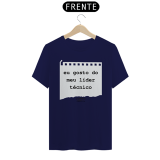 Nome do produto Camiseta Gosto do Meu Líder Técnico