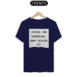 Nome do produto Camiseta Nível de Cafeína