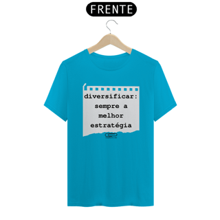 Nome do produto Camiseta Diversificar sempre