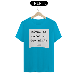 Nome do produto Camiseta Nível de Cafeína