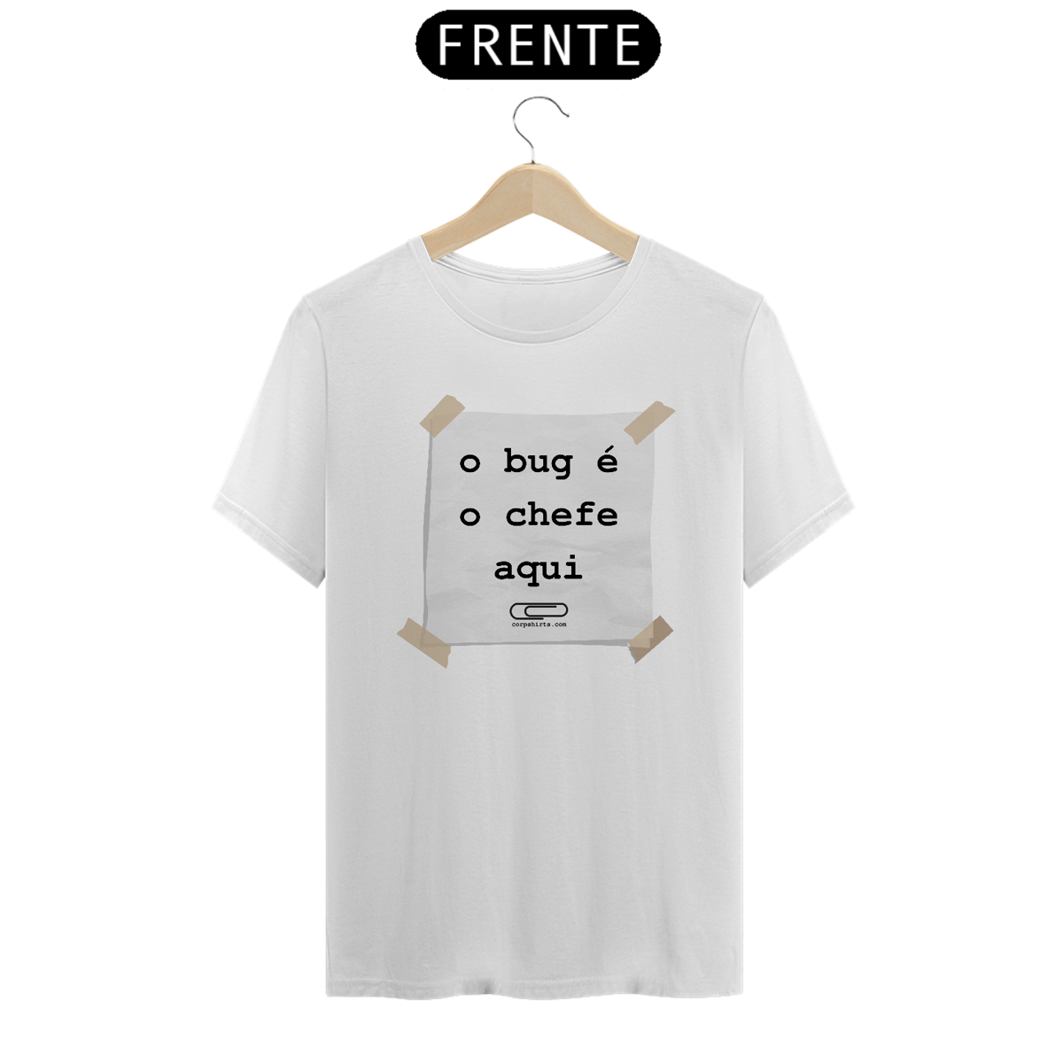 Nome do produto: Camiseta Bug É Chefe