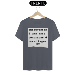 Nome do produto Camiseta Entrevistar é Uma Arte