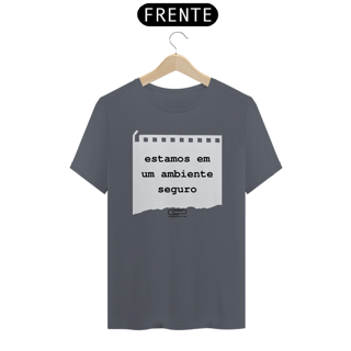 Nome do produto Camiseta Ambiente Seguro