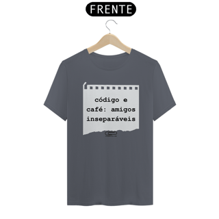 Nome do produto Camiseta Código e Café
