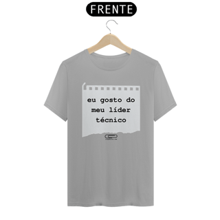 Nome do produto Camiseta Gosto do Meu Líder Técnico