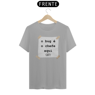 Nome do produto Camiseta Bug É Chefe