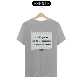 Nome do produto Camiseta Código e Café