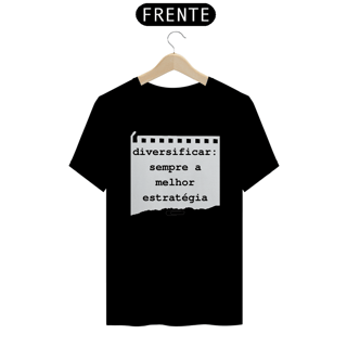 Nome do produto Camiseta Diversificar sempre