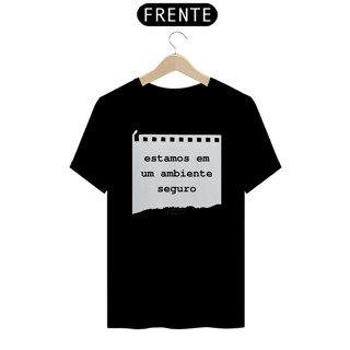 Nome do produto Camiseta Ambiente Seguro