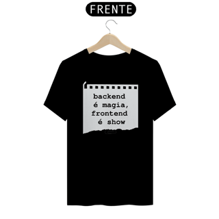 Nome do produto Camiseta Backend é Magia