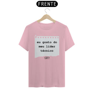 Nome do produto Camiseta Gosto do Meu Líder Técnico
