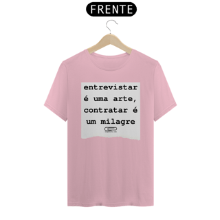 Nome do produto Camiseta Entrevistar é Uma Arte