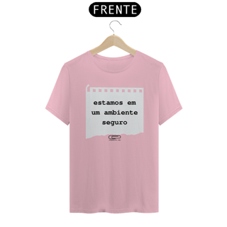 Nome do produto Camiseta Ambiente Seguro