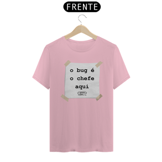 Nome do produto Camiseta Bug É Chefe