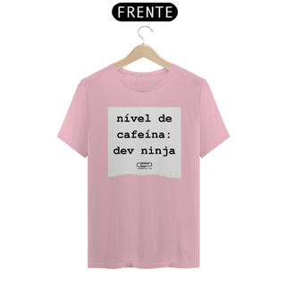 Nome do produto Camiseta Nível de Cafeína