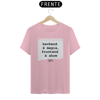 Nome do produto Camiseta Backend é Magia