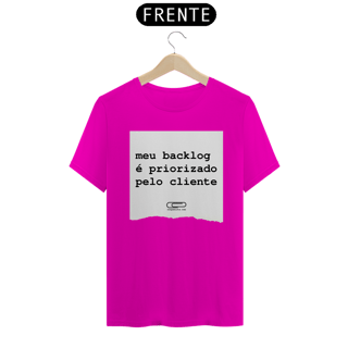 Nome do produto Camiseta Backlog Priorizado pelo Cliente
