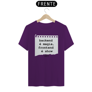 Nome do produto Camiseta Backend é Magia