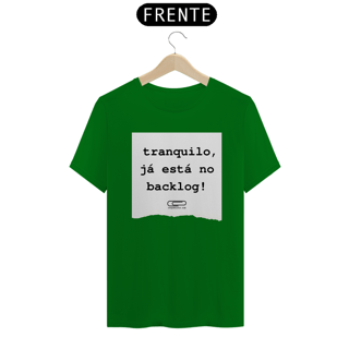 Nome do produto Camiseta Está no Backlog
