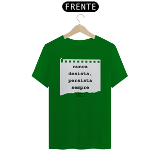 Nome do produto Nunca desista