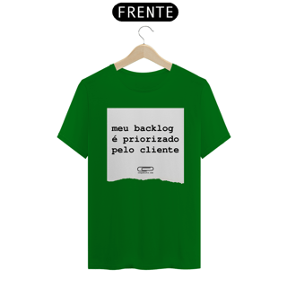 Nome do produto Camiseta Backlog Priorizado pelo Cliente