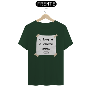 Nome do produto Camiseta Bug É Chefe