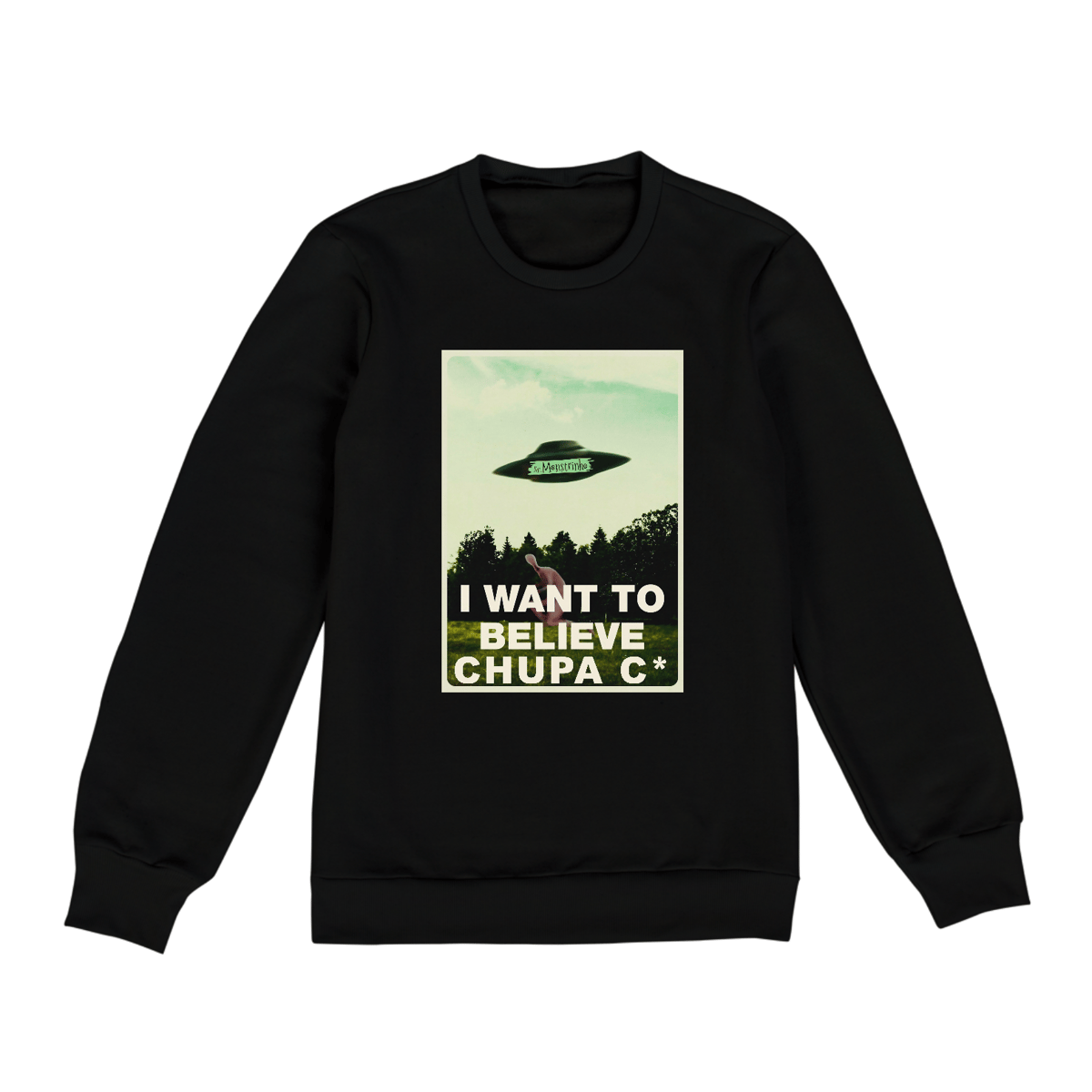 Nome do produto: I Want to Believe - Sr. Monstrinho