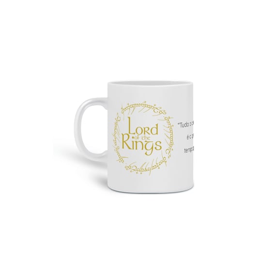 Caneca Senhor dos Anéis