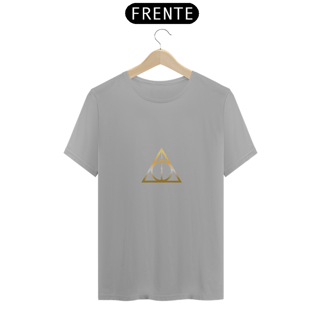 Nome do produto Camiseta Relíquias da Morte ouro