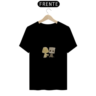Nome do produto Camiseta Little Nightmares - Mono e Six desenho