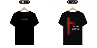 Nome do produto CAMISETA REDENÇÃO FRENTE/COSTAS