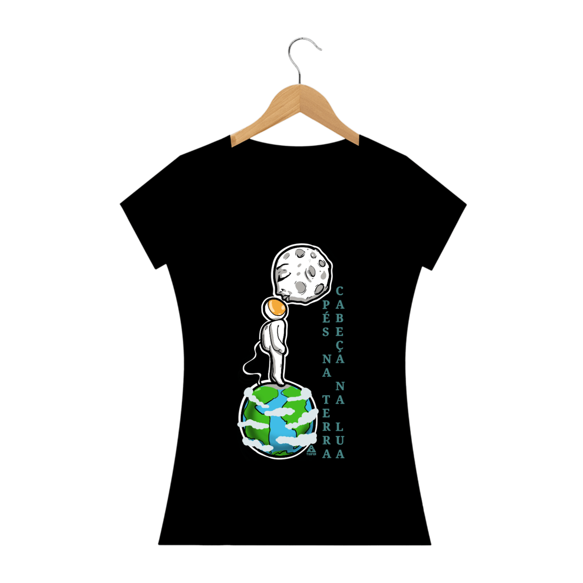 Nome do produto: Pés na Terra e Cabeça na Lua 