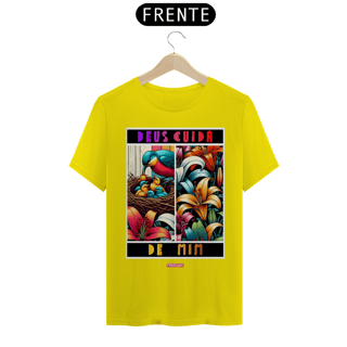 Nome do produto 0017 - Camiseta Unissex Deus Cuida de Mim