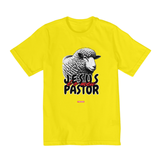 Nome do produto 0001K - Camiseta Infantil Jesus meu Pastor